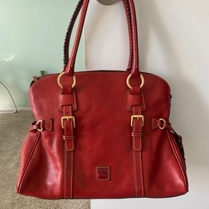Dooney & Burke Classic Red Satchel
